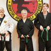 Submitted | Franklin Advocate
Recently promoted in rank to Green Belt in Hapkido were the father-son
duo of Richard Atwater and Christian Atwater. They are pictured here
with Duane M. Simpson, owner of D.M. Simpson Hapkido, LLC in Meadville.